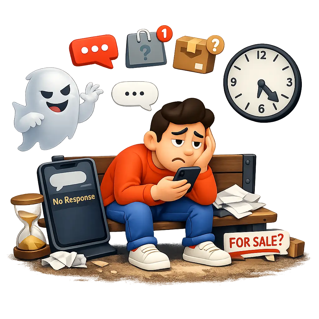 Local marketplaces are full of ghosting and wasted time.